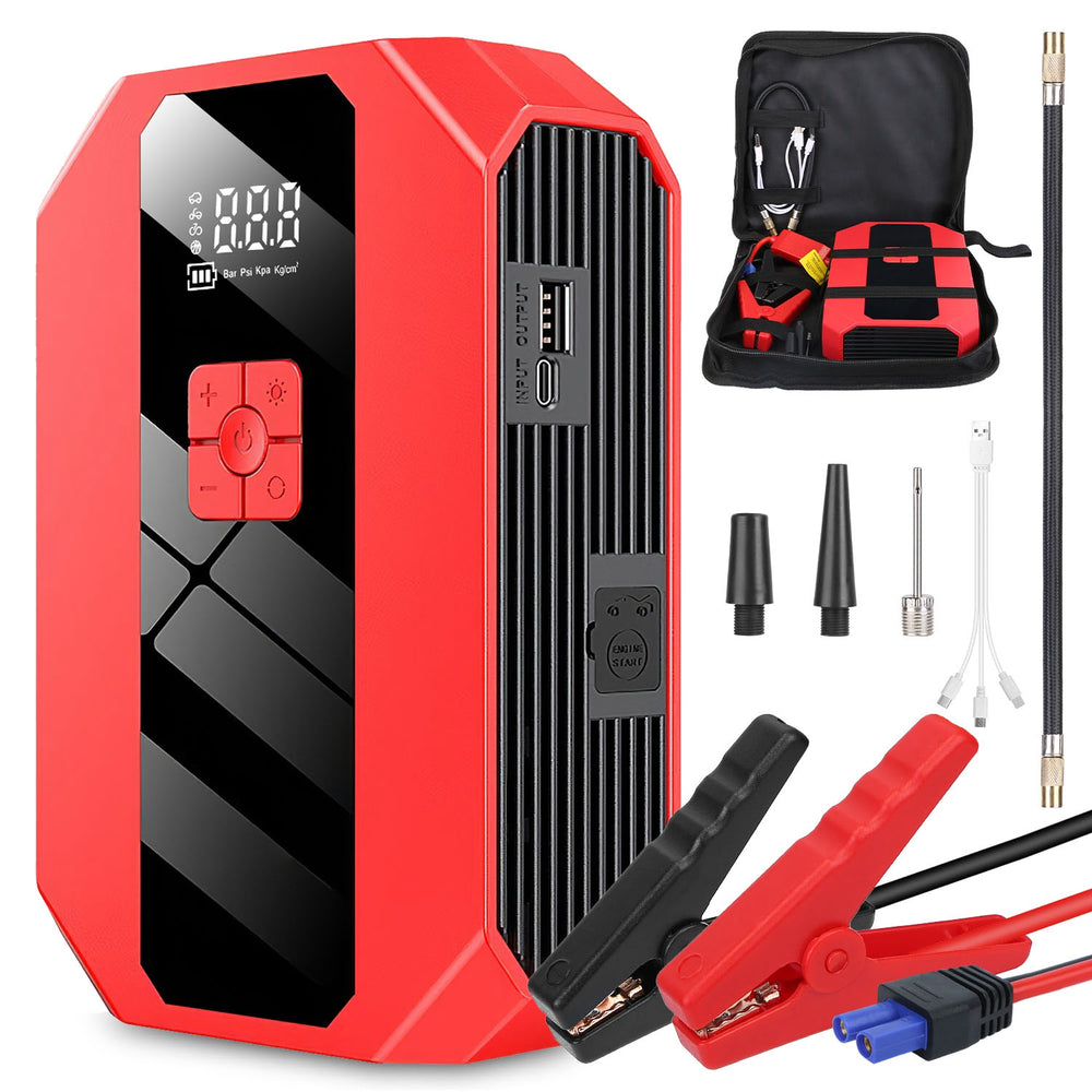 Ember & Pine ColdStart 1500 – Jump Starter & Tire Pump